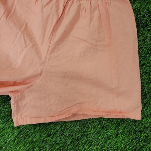 Vintage 80s Hot-Pants Gym Shorts Womens XS/S Peach USA Booty - Picture 3 of 12